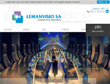 Tablet Screenshot of lemanvisio.ch